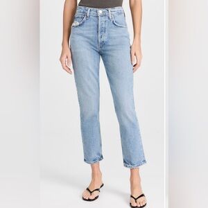 Agolde Riley Crop Jean